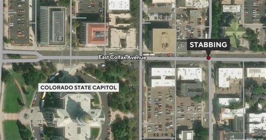 Denver police investigate stabbing on Colfax near the Colorado State Capitol