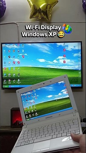 تفعيل العرض الاسلكي على Windows XP 😁