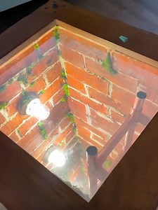 84K views · 339 reactions | Create the illusion of infinity: Jaw dropping coffee table made out of bricks! | 5-Minute Crafts Family | Facebook