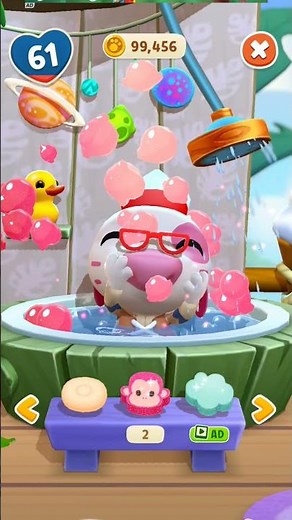 My Talking Hank Monkey Soap || Level 61 || #mytalkinghank #talkingtom #shortsviral #viral