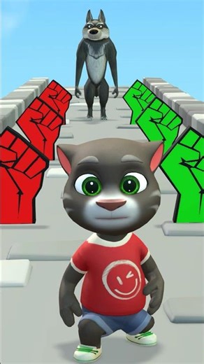 Talking Tom VS 999 LVL Wolf, Can Tom Defeat Wolf Help Talking Tom #talkingtom #funny #funnymoments