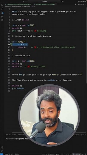 Dangling Pointer In C and C++