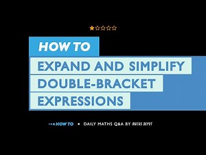 How to EXPAND a DOUBLE-BRACKET expression