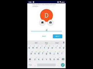 Create an account Jami