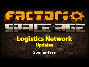 Factorio Space Age: Logistics Network Updates (Spoiler free!)