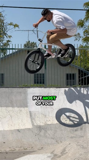 How to do a disaster on your Bmx bike | Bmx tricks in skatepark made easy