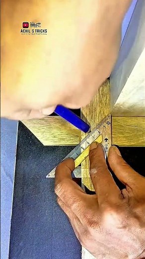quick trick to measure wood grain accurately