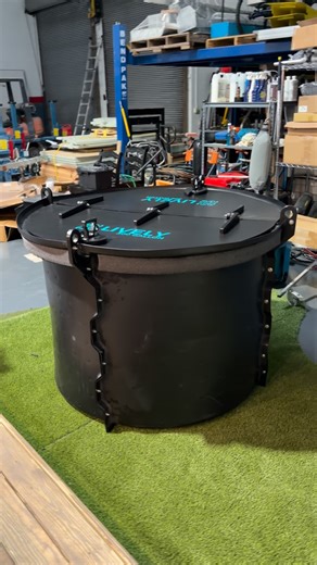 Center Consoles Only on Instagram: "Check out this incredible 300 gallon bait pen from @fishlively! Where should we put this beauty? @blanco_bay, or one of our @ccoboatclub locations? - Worst case, we can set it up as a cold plunge here at the office. Lol."