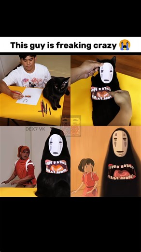 Low budget cosplay of Spirited Away 😂 #spiritedaway #studioghibli #cosplay #lowcost #animeshorts