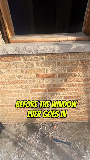 Before the window goes in, there’s work that actually matters. Prep, corrections, and details most people never see. European window install in progress. Aluminum capping next. #sidingbyruiz #windowreplacement #illinois #siding | Siding By Ruiz