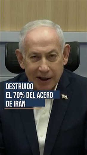 🚨🏭 Israel strikes at Iranian industry | 70% of Iran's steel destroyed
