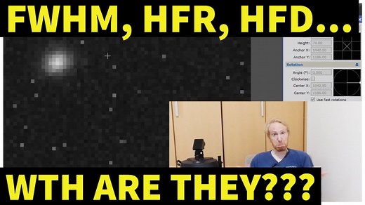 HFR, HFD, and FWHM Explained — Simple Guide to Astrophotography Focus Terms