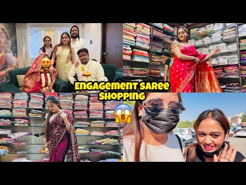 Saree & Dresses Shopping for Engagement sab Mehman aa gaye