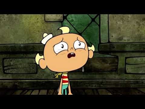 Lady Nickelbottoms and Flapjack crying