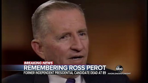 Remembering Ross Perot, his 3rd party White House run in 1992