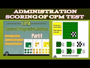 interpretation/Scoring of CPM test