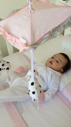 Baby Farts and says 'oh yeah'