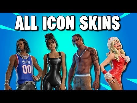 ALL Icon Skins in Fortnite! (2019-2026)