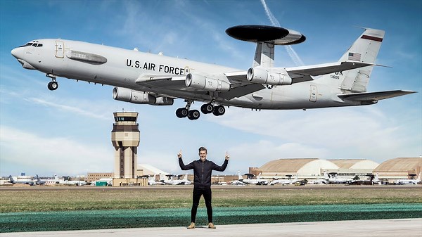 Inside the Air Force's Flying Control Tower | E-3 Sentry