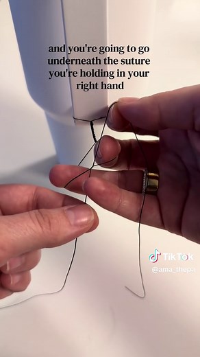 Hand Tie Suture Tutorial for Students