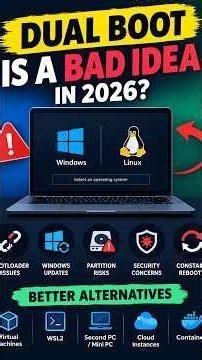 Dual Boot Is a Bad Idea in 2026? #linux #dualboot
