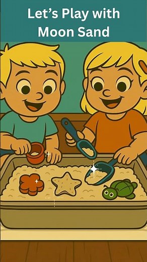Let's Make Moon Sand #preschoolmom #finemotorskills #sensoryplay #sensorybin #preschool