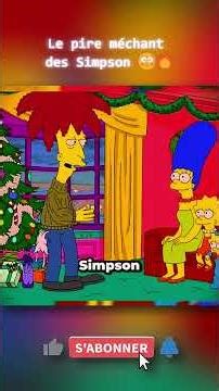 Le pire méchant des Simpson 😳🔥 #simpsons #springfield #dessinanime #thesimpsons #homersimpson #film