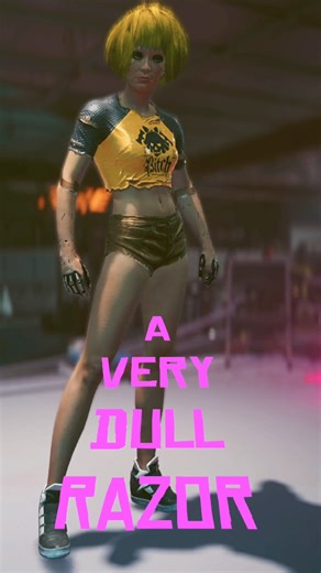 I BROKE Razor Hugh! 🤫 FASTEST 45 Second Boss Kill in Cyberpunk 2077 #Shorts