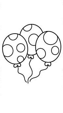 Como dibujar globos kawaii fácil paso a paso