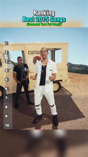 Ranking Best Songs Of 2015 | Part 1