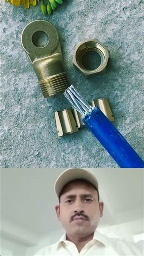 🔌 Smart Cable Lug Connection Hack #ElectricalHack #WireConnection #DIYTips