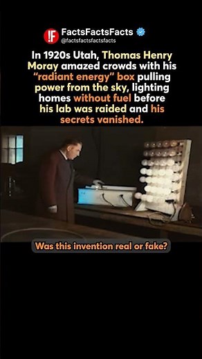 ⚡🔧 The Forgotten Inventor: Mystery of Thomas Henry Moray’s Radiant Energy Device