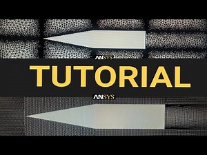 ANSYS CFD Meshing Tutorial | How to do Structured mesh | Face Meshing and Edge sizing | ANSYS FLUENT