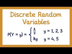 Discrete Random Variables - Year 1 Statistics [A-level]