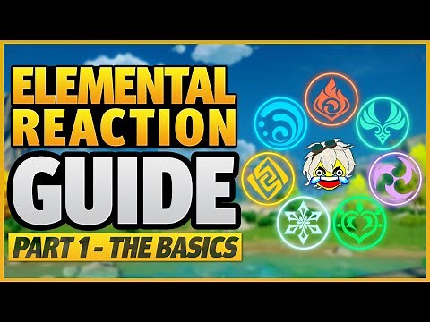 3.0 UPDATED Elemental Reaction Guide Part 1 - The Basics | Genshin Impact