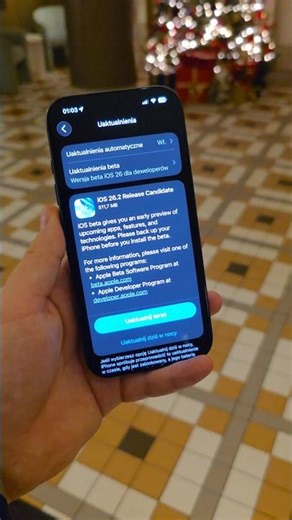 iOS 26.2 RC 2 repairs ONE IRRITATING BUG on iPhone 17 Pro. Check it out 🤔