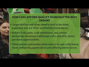 How Can I Afford Quality Handcrafted Irish Design? - Discovering Ireland Now