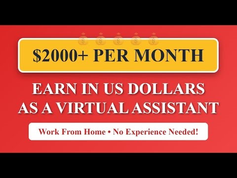 HOW TO EARN IN US DOLLARS AS A VIRTUAL ASSISTANT TO FOREIGN CLIENTS // AS A COMPLETE BEGINNER