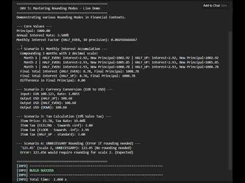 Day 5: Mastering Rounding Modes