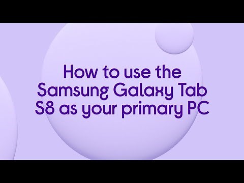 Use the Samsung Galaxy Tab as your PC