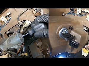 1988 Nissan Pickup Truck D21 - Ignition Switch Replacement - New Keys - Re-key