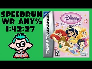 Speedrun Any% - Disney Princess Royal Adventure (GBA) 1:42:27