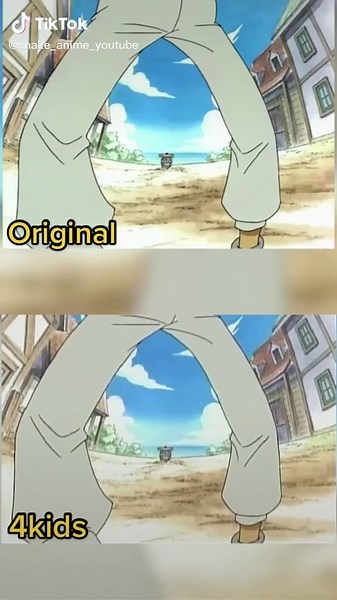 American 4kids censorship onepiece #onepiece #4kids