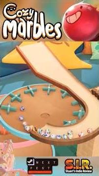 COZY MARBLES 🔵 | Steam Next Fest Demo 🧡 #indiegame #steamnextfest #cozygaming