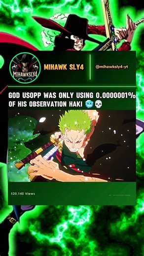 GOD USOPP WAS ONLY USING 0.0000001% OF HIS OBSERVATION HAKI 🥶💀 #usopp #godusopp #onepiece #haki