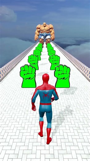 Spiderman VS 999 LVL Boss Can Spiderman Defeat Red Hulk Help Spider man