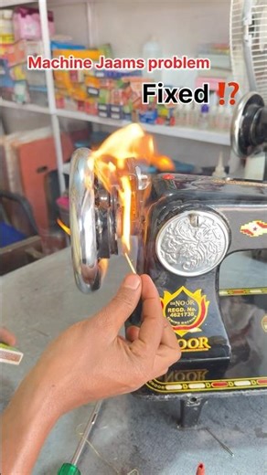 If the sewing machine wheel is jammed, fix it this way ⁉️|| 🔥Sewing Machine Repair #sewingtipsand...