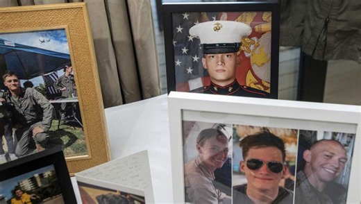 Marine who died trying to save crew in fiery Osprey crash to receive service's top noncombat medal