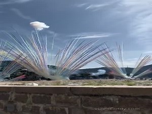 Fireworks That Are Designed To Be Launched In Daylight  (VIDEO)