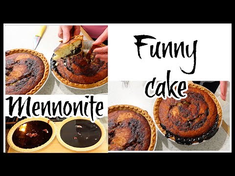 My Mennonite Roots Get A Little "Funny" (cake pie)